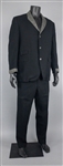 1962 WS “Fluke” Holland Stage-Worn Saul Holiff Black with Gray Plaid Two-Piece Suit - Worn Performing with Johnny Cash