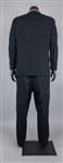 1962 WS “Fluke” Holland Stage-Worn Saul Holiff Black with Gray Plaid Two-Piece Suit - Worn Performing with Johnny Cash