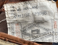 1962 WS “Fluke” Holland Stage-Worn Saul Holiff Black with Gray Plaid Two-Piece Suit - Worn Performing with Johnny Cash