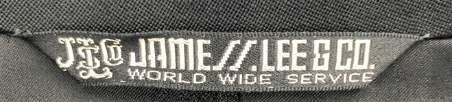 1969 WS “Fluke” Holland Stage-Worn Black Two-Piece Suit - Worn Performing with Johnny Cash