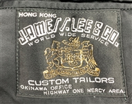 1969 WS “Fluke” Holland Stage-Worn Black Two-Piece Suit - Worn Performing with Johnny Cash