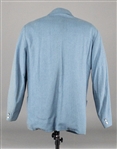 1970's WS “Fluke” Holland Stage-Worn “Pendleton” Light Blue Three-Button Suit Jacket – Worn Performing with Johnny Cash