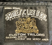 1969 WS “Fluke” Holland San Quentin Prison Stage-Worn Navy Blue Two-Piece Suit - Worn Performing with Johnny Cash