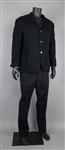 1962 WS “Fluke” Holland Stage-Worn Saul Holiff Black Two-Piece Suit – Worn Performing with Johnny Cash 