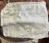 1962 WS “Fluke” Holland Stage-Worn Saul Holiff Black Two-Piece Suit – Worn Performing with Johnny Cash 