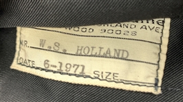 1971 WS “Fluke” Holland Stage-Worn “Cotroneo” Midnight Blue Two-Piece Suit – Worn Performing with Johnny Cash
