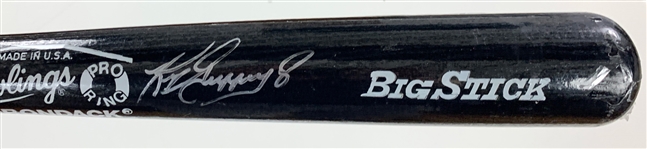 Ken Griffey Jr. 8 Signed Rawlings Adirondack Signed Bat - Still Sealed (BAS)
