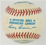  Ted Williams Single Signed Baseball (OAL Bobby Brown) – Upper Deck Authenticated with Original UDA Box, Back and COA