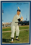 Mickey Mantle Signed 8 x 10 Photo in Elaborate A Day to Remember Matted Display with Program and Button (BAS)