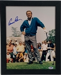 Arnold Palmer Signed Photo in Framed Display (BAS)