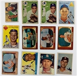 1900s to 1980s Baseball Card Shoebox Collection (More than 120 cards)