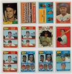 1900s to 1980s Baseball Card Shoebox Collection (More than 120 cards)