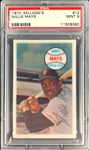 1970 Kellogg's #12 Willie Mays – PSA Mint 9