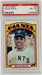 1972 Topps #49 Willie Mays – PSA NM-MT 8