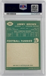 1960 Topps Football #23 Jim Brown – PSA NM-MT 8