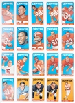 1965 Topps Football Hoard of 119 Cards with some Duplication