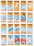 1965 Topps Football Hoard of 119 Cards with some Duplication