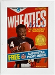 Trio of Sports Superstars Signed Wheaties Cereal Box Covers Incl. Walter Payton, Chris Evert and Pete Rose – All Framed (BAS)