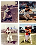 Baseball Hall of Fame Signed 8 x 10 Collection (46) Includes Musial, Mays, Hunter, Billy Martin, Duke Snider (BAS)