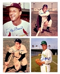 Baseball Hall of Fame Signed 8 x 10 Collection (46) Includes Musial, Mays, Hunter, Billy Martin, Duke Snider (BAS)