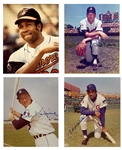 Baseball Hall of Fame Signed 8 x 10 Collection (46) Includes Musial, Mays, Hunter, Billy Martin, Duke Snider (BAS)