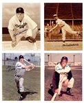 Baseball Hall of Fame Signed 8 x 10 Collection (46) Includes Musial, Mays, Hunter, Billy Martin, Duke Snider (BAS)