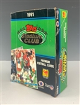 1991 Topps Stadium Club Football Full Case of 12 Unopened Boxes – Brett Favre Rookie Card Possible!