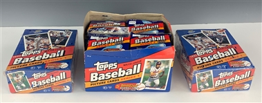 1993 Topps “Series 1” factory Sealed Boxes (2) Plus 22 “Series 1” Unopened 41-Card Packs – Possible Jeter Rookies