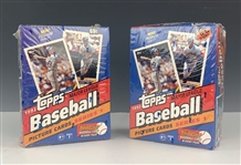 1993 Topps “Series 1” factory Sealed Boxes (2) Plus 22 “Series 1” Unopened 41-Card Packs – Possible Jeter Rookies