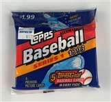 1993 Topps “Series 1” factory Sealed Boxes (2) Plus 22 “Series 1” Unopened 41-Card Packs – Possible Jeter Rookies