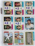 1974 Topps Baseball Complete Set (660) Incl. #456 Dave Winfield PSA NM-MT 8