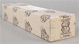 1986 Topps Tiffany BBCE Certified Factory Sealed Complete Set (792) In Original Shipping Box!