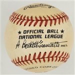 Sandy Koufax Single Signed Baseball (ONL Giamatti) (BAS)