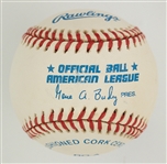 Kirby Puckett Single Signed Baseball (OAL Gene Budig) (BAS)