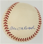 Reggie Jackson Mr. October Single Signed and Inscribed Baseball (OAL Brown) – Upper Deck Authenticated with Original Box, Bag and UDA COA
