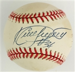 Minnesota Twins “Retired Numbers” Signed Baseball (OAL Budig) – With Kirby Puckett, Harmon Killebrew, Kent Hrbek, Tony Oliva, and Rod Carew (BAS)