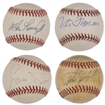 Boston Red Sox Legends Single Signed Baseball Collection of 16 Incl. Jim Rice, David Ortiz PLUS 1971 Team Signed Baseball (BAS)