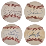Boston Red Sox Legends Single Signed Baseball Collection of 16 Incl. Jim Rice, David Ortiz PLUS 1971 Team Signed Baseball (BAS)