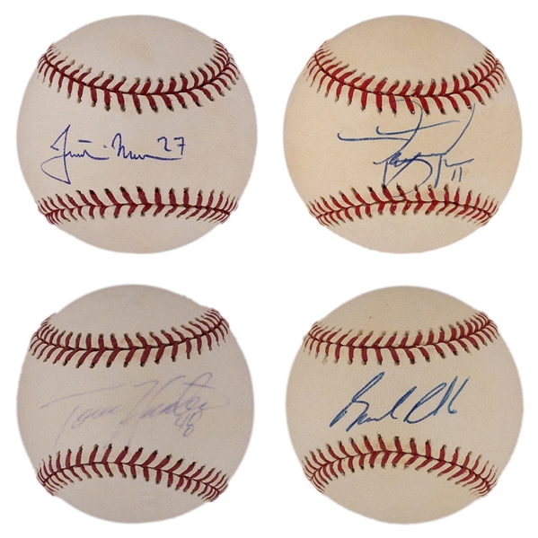 Minnesota Twins Hall of Famer and Stars Single Signed Baseball Collection of 16 Incl. Paul Molitor, Tony Oliva, Jim Kaat, and Justin Morneau (BAS)