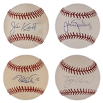 Minnesota Twins Hall of Famer and Stars Single Signed Baseball Collection of 16 Incl. Paul Molitor, Tony Oliva, Jim Kaat, and Justin Morneau (BAS)