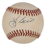 New York Yankees Legends Single Signed Baseball Collection of 12 Incl. Reggie Jackson, Catfish Hunter and Dave Winfield (BAS)