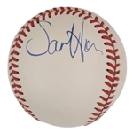 1980s-2000s Baseball Stars Single Signed Baseball Bonanza of 74 Incl. Orel Hershiser, Jim Leyland, Larry Bowa and Jason Kendall
