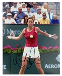 Women's Tennis Greats Signed 8 x 10 Collection of 21 Featuring Sharapova, Capriati, Navratilova, Clijsters, and Hingis (BAS)
