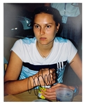 Women's Tennis Greats Signed 8 x 10 Collection of 21 Featuring Sharapova, Capriati, Navratilova, Clijsters, and Hingis (BAS)