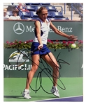Women's Tennis Greats Signed 8 x 10 Collection of 21 Featuring Sharapova, Capriati, Navratilova, Clijsters, and Hingis (BAS)