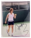 Women's Tennis Greats Signed 8 x 10 Collection of 21 Featuring Sharapova, Capriati, Navratilova, Clijsters, and Hingis (BAS)