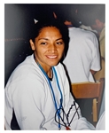 Women's Tennis Greats Signed 8 x 10 Collection of 21 Featuring Sharapova, Capriati, Navratilova, Clijsters, and Hingis (BAS)