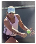 Women's Tennis Greats Signed 8 x 10 Collection of 21 Featuring Sharapova, Capriati, Navratilova, Clijsters, and Hingis (BAS)