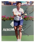 Women's Tennis Greats Signed 8 x 10 Collection of 21 Featuring Sharapova, Capriati, Navratilova, Clijsters, and Hingis (BAS)