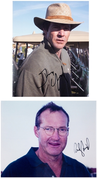 Quaid Brothers Signed 8 x 10 Photos (2) – Dennis and Randy Quaid (BAS)